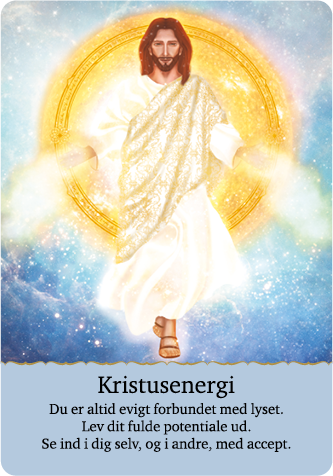 Orakelkortet 'Kristusenergi' tilbyder vejledning og healing gennem den kærlige og oplysende energi af Kristus, som hjælper med at bringe fred, kærlighed og balance i dit liv.